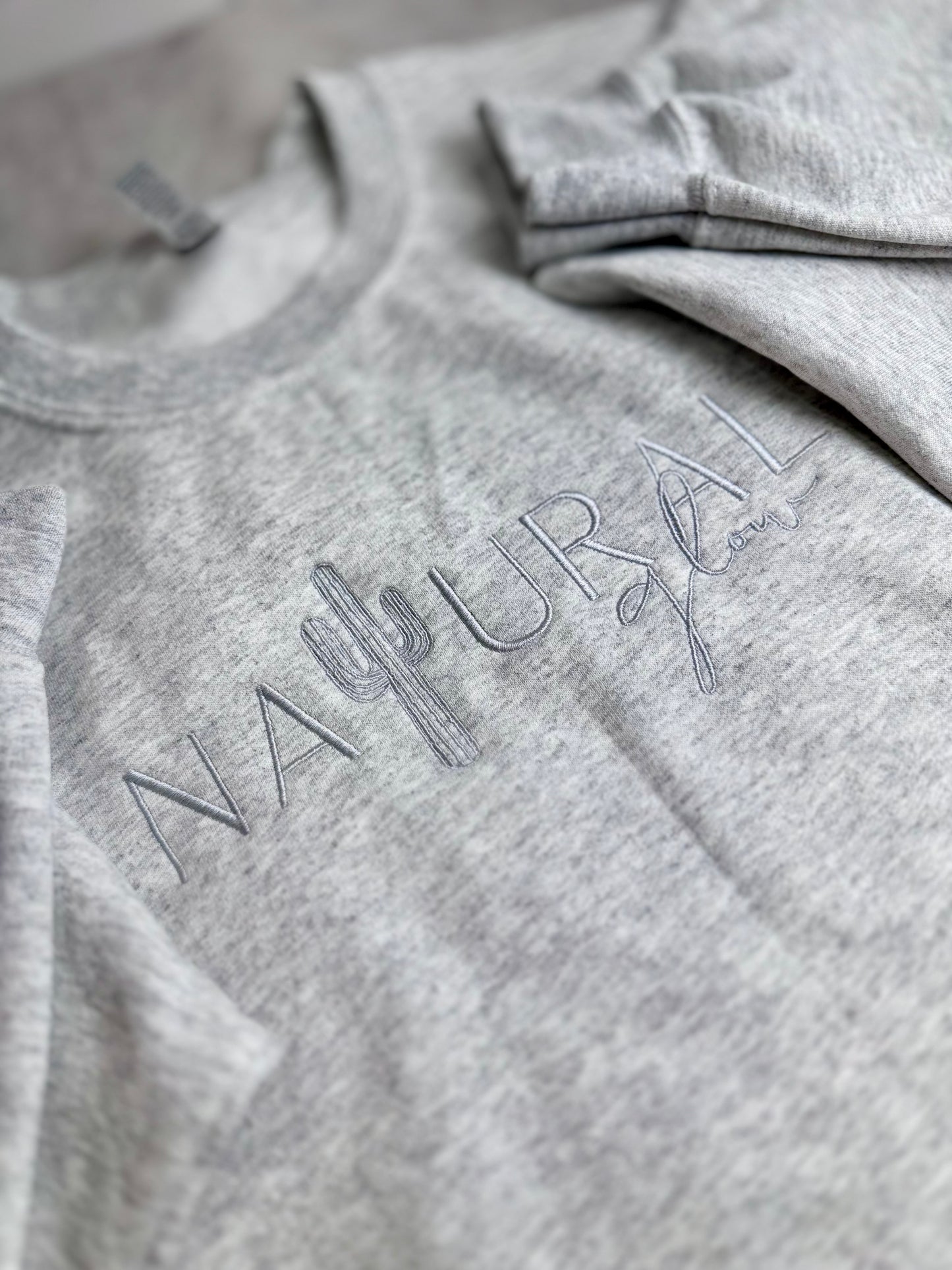 Custom embroidered sweatshirt