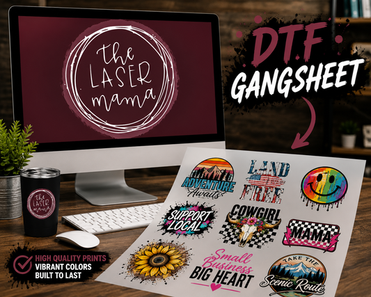 Upload your own DTF gangsheet