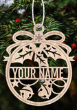 Last name ornament