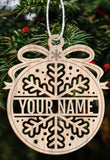 Last name ornament