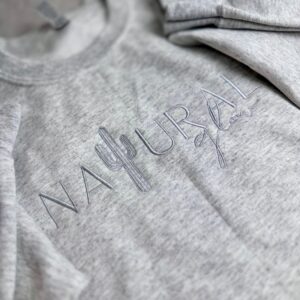 Custom embroidered sweatshirt